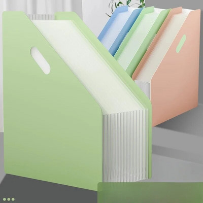 13 režģi failu maisiņu pārbaudes papīra glabāšana daudzslāņu failu mapes studentiem ar klasifikācijas paplašināšanas maisiņu biroja piederumi