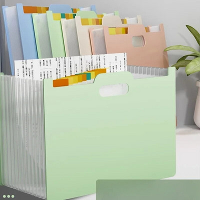 13 režģi failu maisiņu pārbaudes papīra glabāšana daudzslāņu failu mapes studentiem ar klasifikācijas paplašināšanas maisiņu biroja piederumi