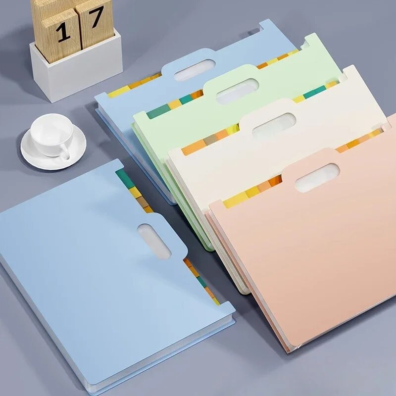 13 režģi failu maisiņu pārbaudes papīra glabāšana daudzslāņu failu mapes studentiem ar klasifikācijas paplašināšanas maisiņu biroja piederumi