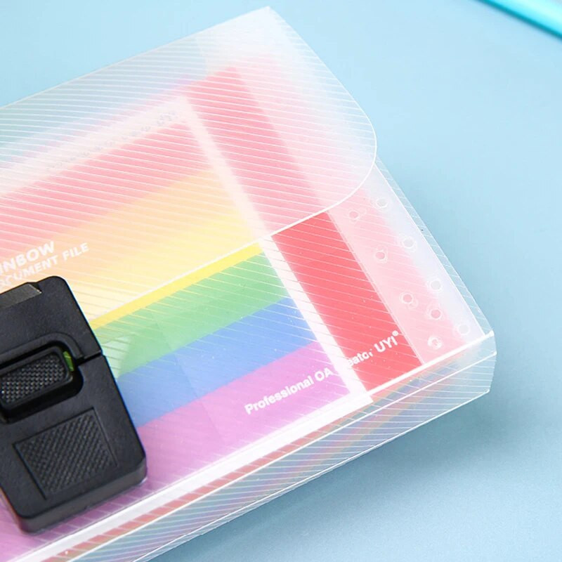 13 kabatas failu mape Portatīvais pagarinājums Maks rēķina kvīts krāsainu failu šķirošanas organizators Uzglabāšanas soma Skolas biroja piederumi