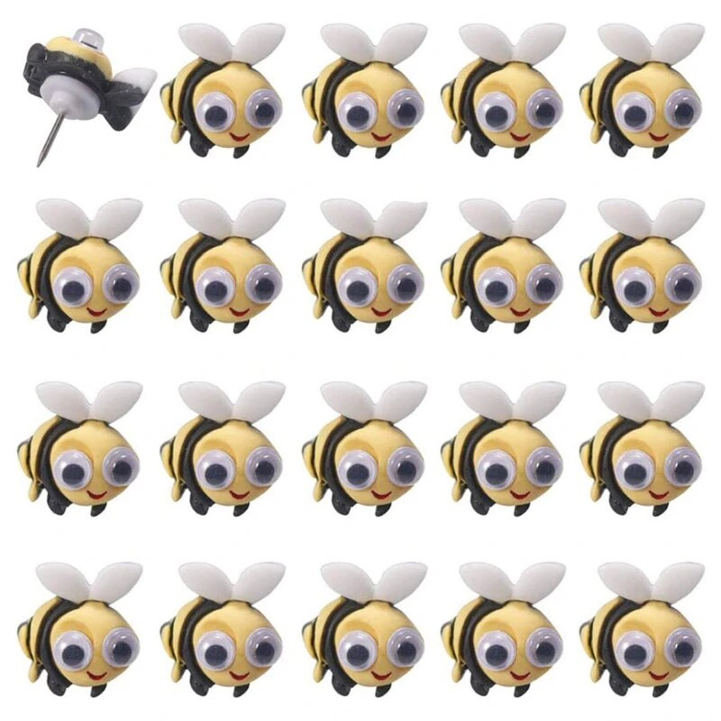 G5AA 20 pakuočių dekoratyviniai gyvūnai, formos nykščio segtukai Smeigtukai Smeigtukai Meno paveikslėlių žinučių sienelės lenta