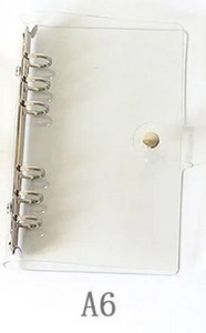 A7 A6 A5 Caurspīdīga vaļēju lapu saistviela piezīmjdatora iekšējā serdeņa vāka piezīmju grāmatiņas žurnālu plānotājs Biroja kancelejas piederumi