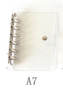 A7 A6 A5 Caurspīdīga vaļēju lapu saistviela piezīmjdatora iekšējā serdeņa vāka piezīmju grāmatiņas žurnālu plānotājs Biroja kancelejas piederumi