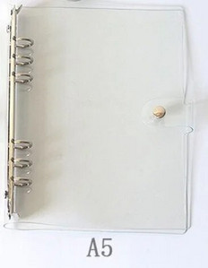 A7 A6 A5 Caurspīdīga vaļēju lapu saistviela piezīmjdatora iekšējā serdeņa vāka piezīmju grāmatiņas žurnālu plānotājs Biroja kancelejas piederumi