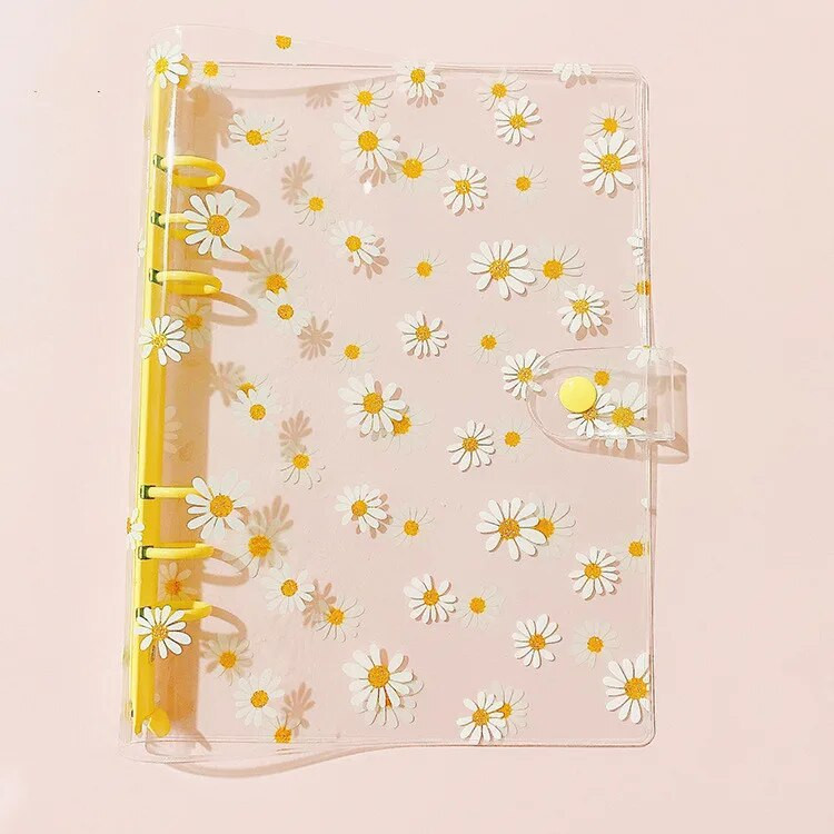 A7 A6 A5 Caurspīdīga vaļēju lapu saistviela piezīmjdatora iekšējā serdeņa vāka piezīmju grāmatiņas žurnālu plānotājs Biroja kancelejas piederumi