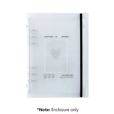 A5 Binder Storage Savāc Book Idol Photo Organizer Žurnāla dienasgrāmata Darba kārtības plānotājs Aploksne Budžeta grāmatas Nosedz skolas kancelejas preces