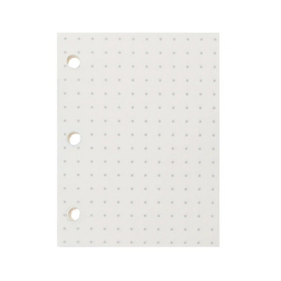 A5 A6 caurspīdīga PVC brīvo lapu piezīmjdatora vāka mape Jauka margrietiņa — 6 gredzeni.