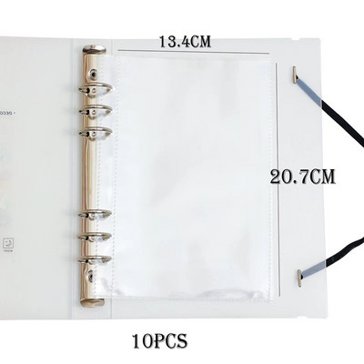 EZONE A5 Binder Storage Συλλογή βιβλίου άλμπουμ Κάρτα Βιβλίο φωτογραφιών Οργανωτής Ημερολόγιο Ημερολόγιο Ατζέντα Planner School Stationery Matte