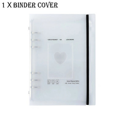 EZONE A5 Binder Storage Συλλογή βιβλίου άλμπουμ Κάρτα Βιβλίο φωτογραφιών Οργανωτής Ημερολόγιο Ημερολόγιο Ατζέντα Planner School Stationery Matte