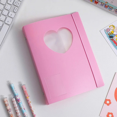 EZONE A5 Binder Storage Συλλογή βιβλίου άλμπουμ Κάρτα Βιβλίο φωτογραφιών Οργανωτής Ημερολόγιο Ημερολόγιο Ατζέντα Planner School Stationery Matte