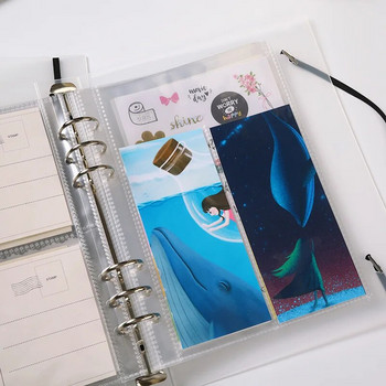 A5 Binder Ring Collect Book Korea Idol Photo Organizer Journal Diary Agenda Planner Bullet Cover School Stationery
