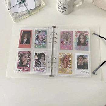 A5 Binder Ring Collect Book Korea Idol Photo Organizer Journal Дневник Дневен ред Планер Bullet Cover Училищни канцеларски материали