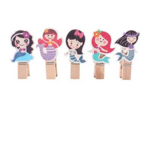 5 τμχ Ξύλινες καρφίτσες με ξύλινα κλιπ Πινέζες από φελλό Δημιουργικά συνδετήρες καρτ ποστάλ Στερεώσεις στον τοίχο Pushpins Ράφτες DIY δέσιμο