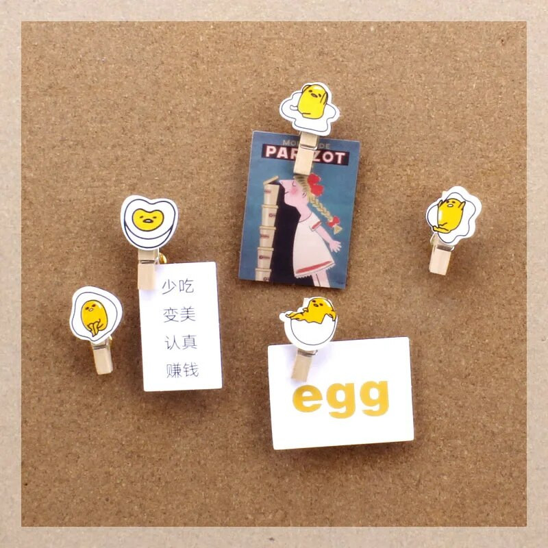 5 τμχ Ξύλινες καρφίτσες με ξύλινα κλιπ Πινέζες από φελλό Δημιουργικά συνδετήρες καρτ ποστάλ Στερεώσεις στον τοίχο Pushpins Ράφτες DIY δέσιμο