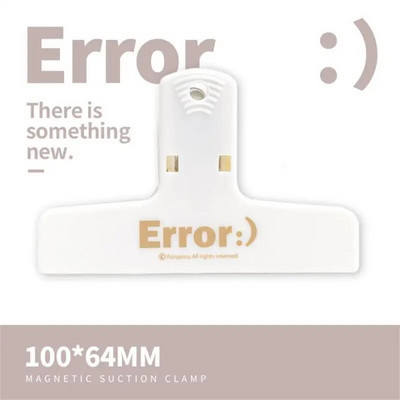 Augstas kvalitātes magnētiskā skava, garās astes saite Ērta kancelejas piederumu uzglabāšanas kaste, burvīga Elliota mape, ērta un praktiski jauka