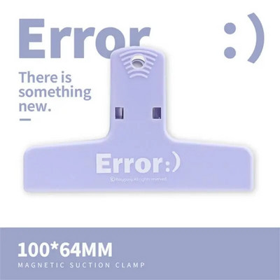 Augstas kvalitātes magnētiskā skava, garās astes saite Ērta kancelejas piederumu uzglabāšanas kaste, burvīga Elliota mape, ērta un praktiski jauka