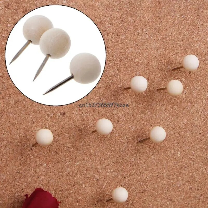 60 vnt. apvalus medinis segtukas kūrybingam dekoratyviniam piešimui