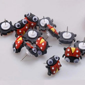 20-pack Διακοσμητικά χαριτωμένα ζώα Σχήμα Thumb Tack Pushpins ThumbNails for Art Photo Message Whiteboard