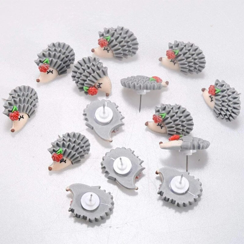 20-pack Διακοσμητικά χαριτωμένα ζώα Σχήμα Thumb Tack Pushpins ThumbNails for Art Photo Message Whiteboard