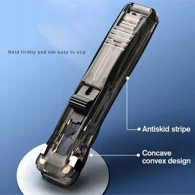 50 tk Paberitõukuriklambrite komplekt Köitmisklambrid Paberiklambrid kontorisse kooli dokumentide organiseerija Kaasaskantav klambriga klammerdaja Ei kahjusta paberit