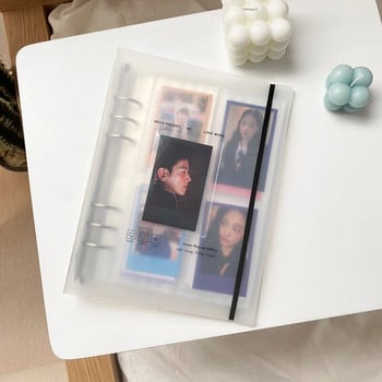 Yoofun A5 Binder Storage Συλλογή θήκης καρτών Βιβλίο Ημερολόγιο Ημερολόγιο Σχεδιασμός Κορεατικό Idol Photo Organizer Σχολική γραφική ύλη