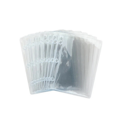 EZONE Mini Transparent Binder Idol Photo Album Storage Collect Book Album Card Book Kawai Photo Organizer PVC Shell Ūdensizturīgs