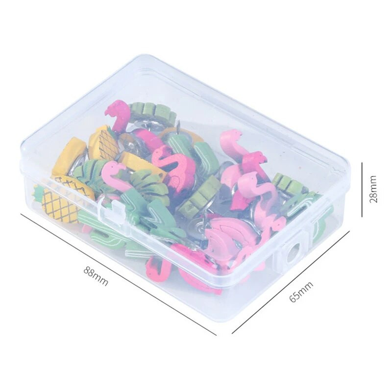 Πολύχρωμα καρτούν Παχύ διακοσμητικά δώρα Flamingo ανανάς Κάκτος Δημιουργική πινελιά Μοντέρνα διακοσμητικά δώρα