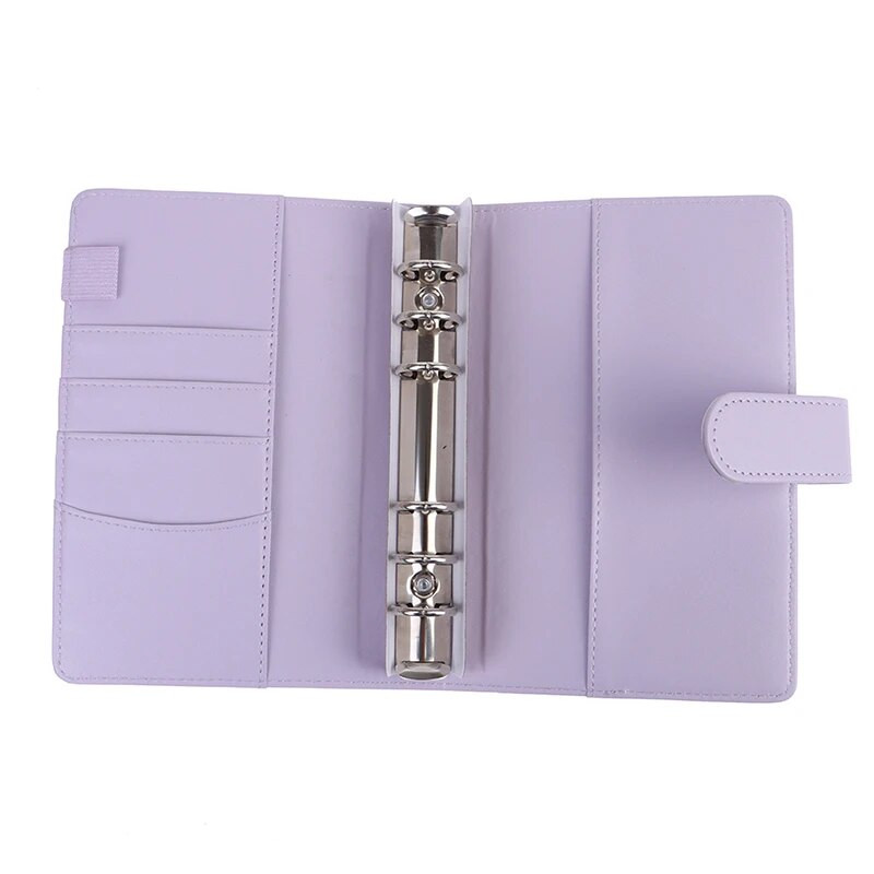 A6 biudžetinis segtuvas, skirtas sutaupyti pinigų vokų tvarkyklės segtuvo kišenė