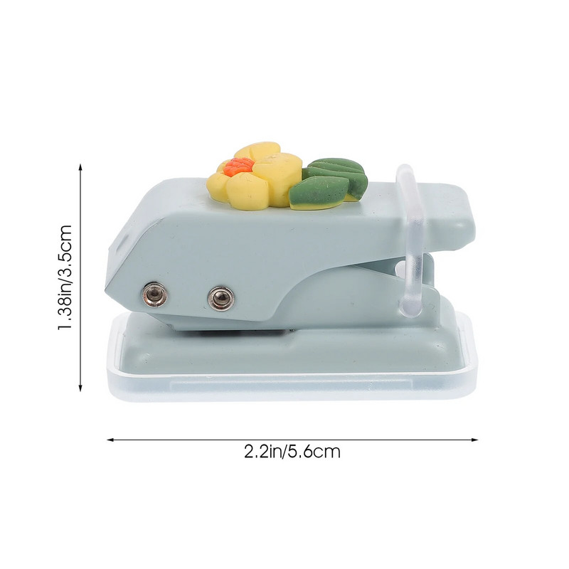Viena caurumu perforators piezīmjdatora perforators Viena caurumu perforators biroja caurumošanas ierīce