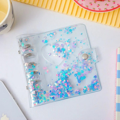 3/5 colio blizgučiai blizgantys segtuvai Nuotraukų albumas Pradžia Paveikslėlio Dėklas Saugykla Pavadinimas Surinkite knygą Kpop Photocard Vardo kortelės ID laikiklis