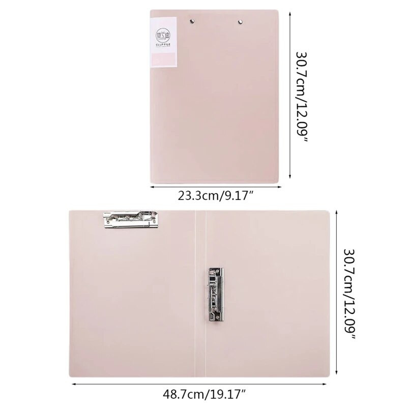 Lielākas ietilpības dokumentu turētāja izmēra bezperforējamā iesiešanas failu mape Biroja stacionārais aprīkojums biroja skolai