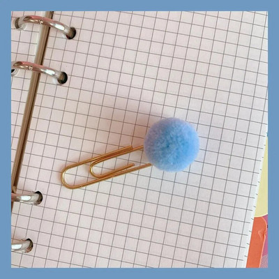 Jauka, radoša metāla saliekama grāmatzīme, krāsaina konfekšu bumbiņu atdalīšanas adata Studentu kancelejas piederumi