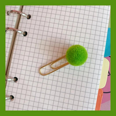 Jauka, radoša metāla saliekama grāmatzīme, krāsaina konfekšu bumbiņu atdalīšanas adata Studentu kancelejas piederumi