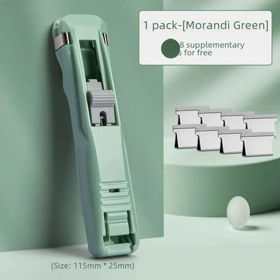 Caurspīdīgi saspraudes Mazie klipi Dokumenti Biļetes Organizators Studentu pārbaudes darbu saspraudes saspraudes uzpilde