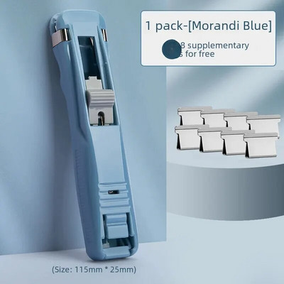 Caurspīdīgi saspraudes Mazie klipi Dokumenti Biļetes Organizators Studentu pārbaudes darbu saspraudes saspraudes uzpilde