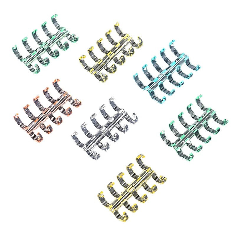 10GAB 5 caurumu iesiešanas gredzens piezīmjdators pavasara spirālveida gredzens stiprinājuma sloksne sprādzes klipsis iesiešanas klipsis Skolas piederumi Kancelejas piederumi