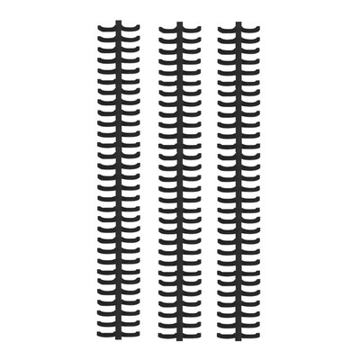 Minkšti lankstūs laisvų lapų segtuvai Žiedas iš plastiko gali būti apkarpytas Segimo kabliukas dokumentų sąsiuvinio rinkmenoms kurti biuro įrišimo reikmenys