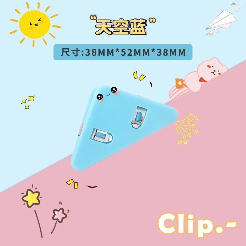 3gab. Sasaistes klipsis Trīsstūris Stūra faili Žurnāls Grāmata Fiksēti Daudzfunkciju Saspraudes Uzkodu maisiņu Saspraudes Skolas Biroja Kancelejas preces