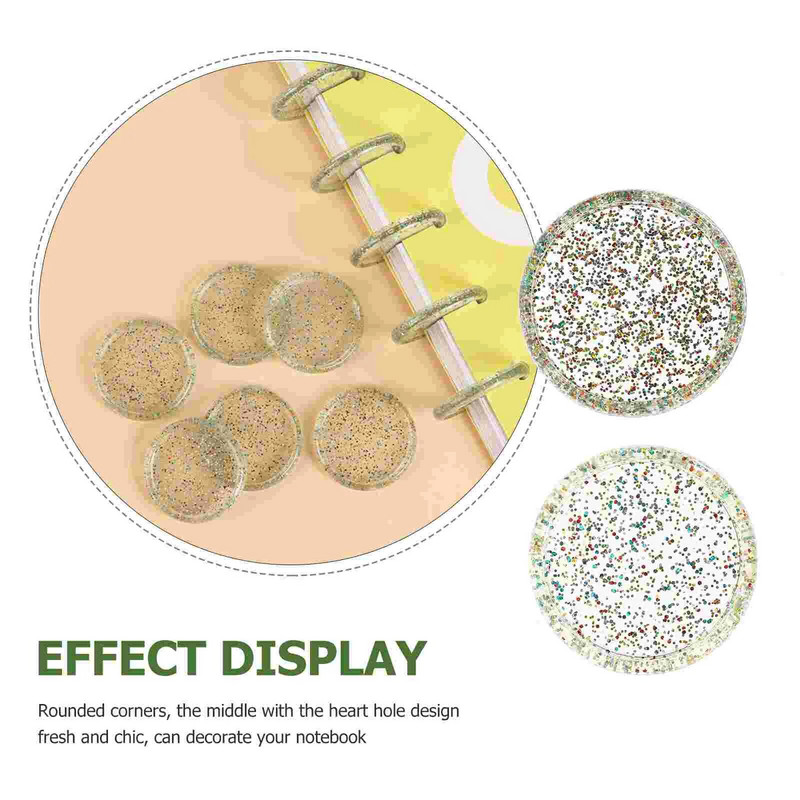 Δίσκοι επέκτασης 30 τμχ για βιβλιοδεσία Πλαστικοί δίσκοι βιβλιοδεσίας Δίσκοι επέκτασης για DIY Notebooks Planner