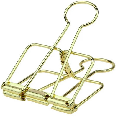 Radošs, jauks, krāsains, dobs garas astes saspraude Vidēja studenta glabāšanai biroja dokumentu saspraude bezdelīgas astes metāla dobi dizains