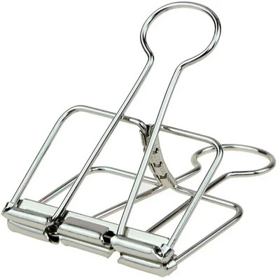 Radošs, jauks, krāsains, dobs garas astes saspraude Vidēja studenta glabāšanai biroja dokumentu saspraude bezdelīgas astes metāla dobi dizains