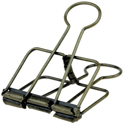 Radošs, jauks, krāsains, dobs garas astes saspraude Vidēja studenta glabāšanai biroja dokumentu saspraude bezdelīgas astes metāla dobi dizains