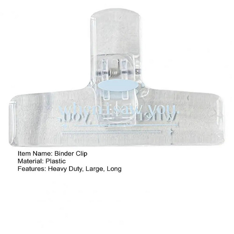 Pikad köiteklambrid, läbipaistvad plastikud, rasked, suured, suured õpetajad, õpilased, kooli, äri, paberimajandus, paberkviitungi klamber Kontor S