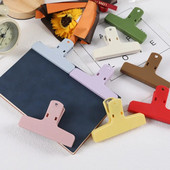 10 tk/komplekti plastikust kirjaklamber Värviline kommivärviline klamber raamatute kirjatarvete jaoks koolitarvete jaoks Köitmine Kinnitusklamber Toode
