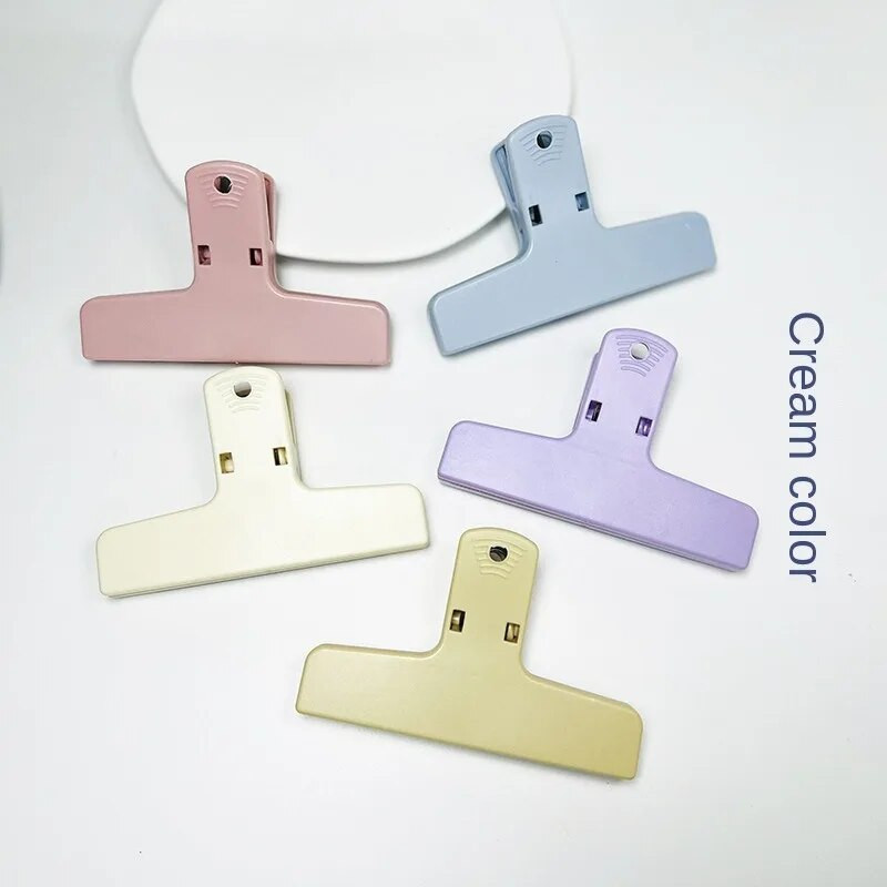 10 tk/komplekti plastikust kirjaklamber Värviline kommivärviline klamber raamatute kirjatarvete jaoks koolitarvete jaoks Köitmine Kinnitusklamber Toode