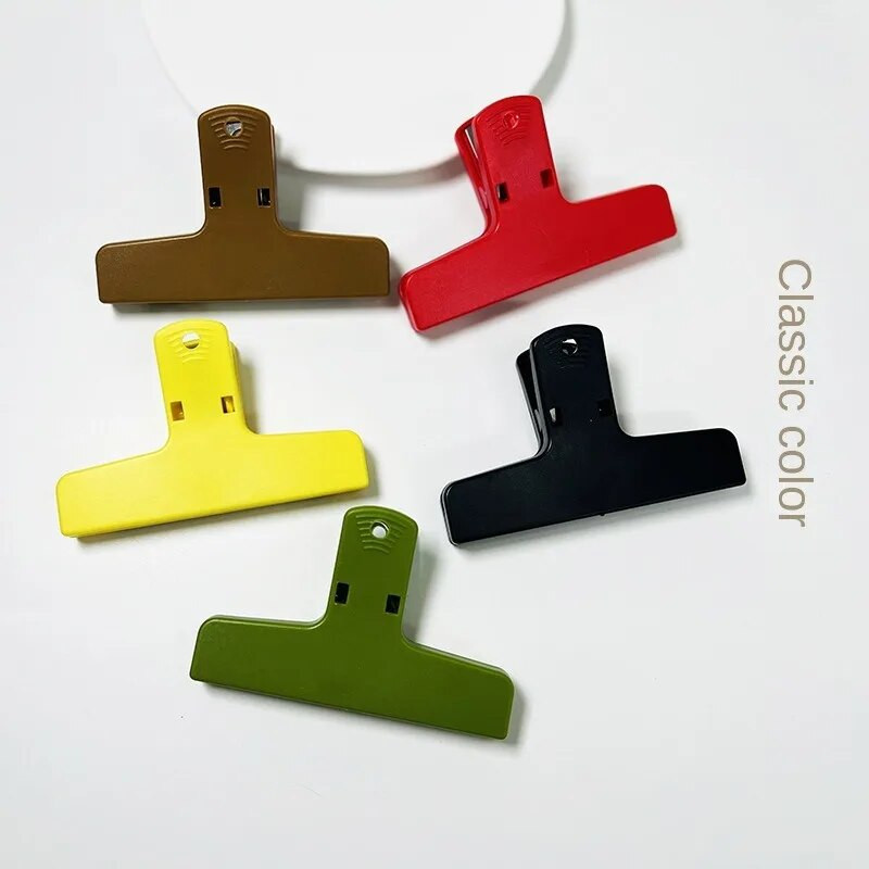 10 tk/komplekti plastikust kirjaklamber Värviline kommivärviline klamber raamatute kirjatarvete jaoks koolitarvete jaoks Köitmine Kinnitusklamber Toode