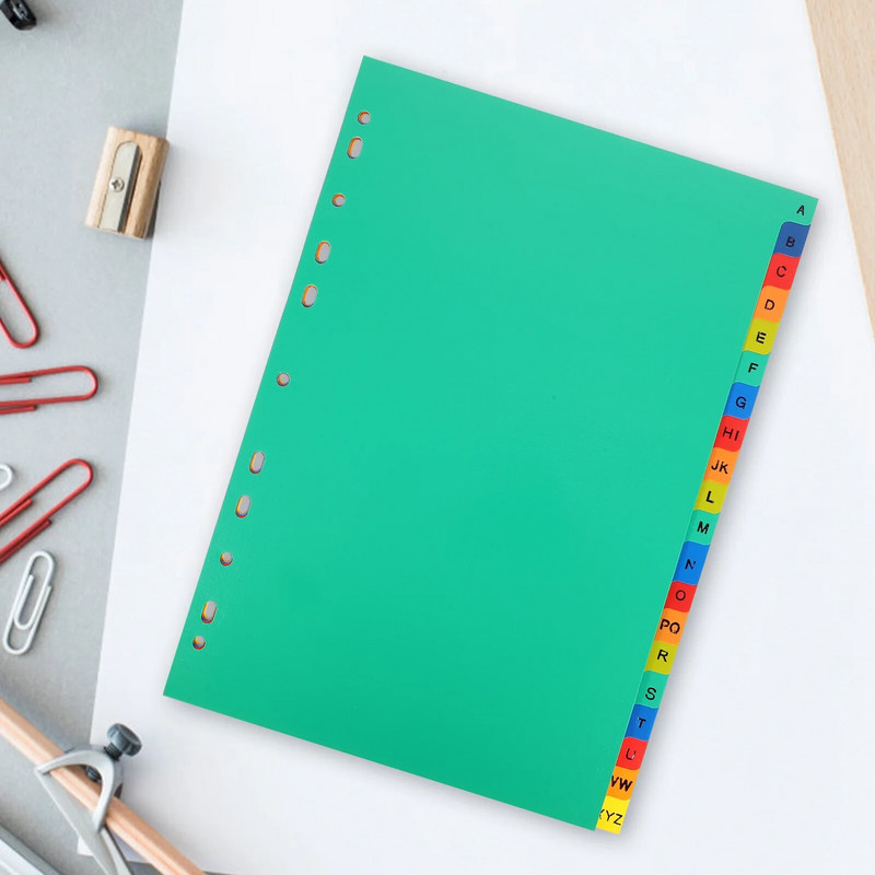 21 gab A4 atdalītas brīvas lapas lapu dalītāji Mapes numurs fails Pp grāmatu saistviela