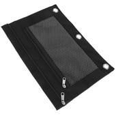 iesiešanas dokumentu maisiņi noņemams maisiņš 3 gredzenu aizbīdņa kabatas rāvējslēdzēja turētājs