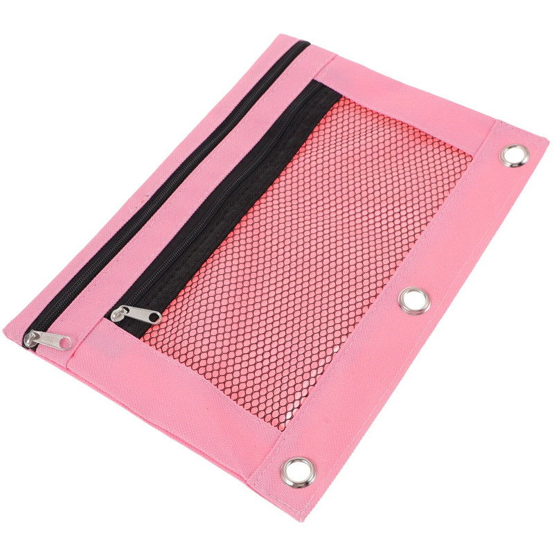 iesiešanas dokumentu maisiņi noņemams maisiņš 3 gredzenu aizbīdņa kabatas rāvējslēdzēja turētājs