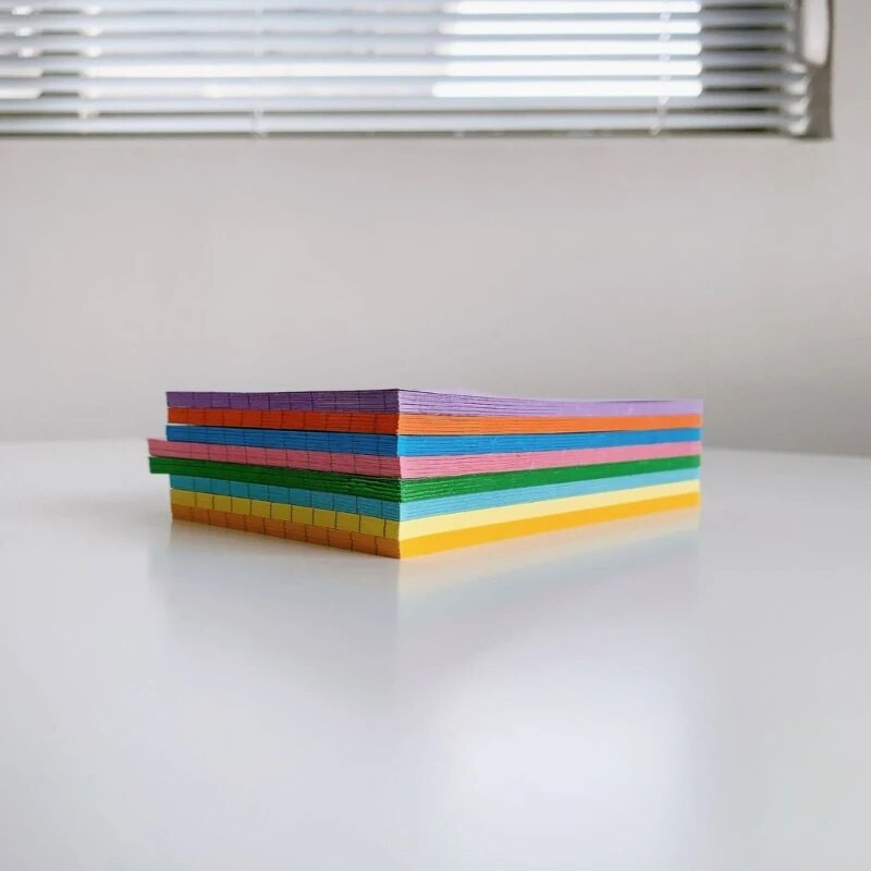 4 spalvų išklotos rodyklės kortelės Peržiūros kortelės Pastaba Kortelių ėmimas 100 lapų